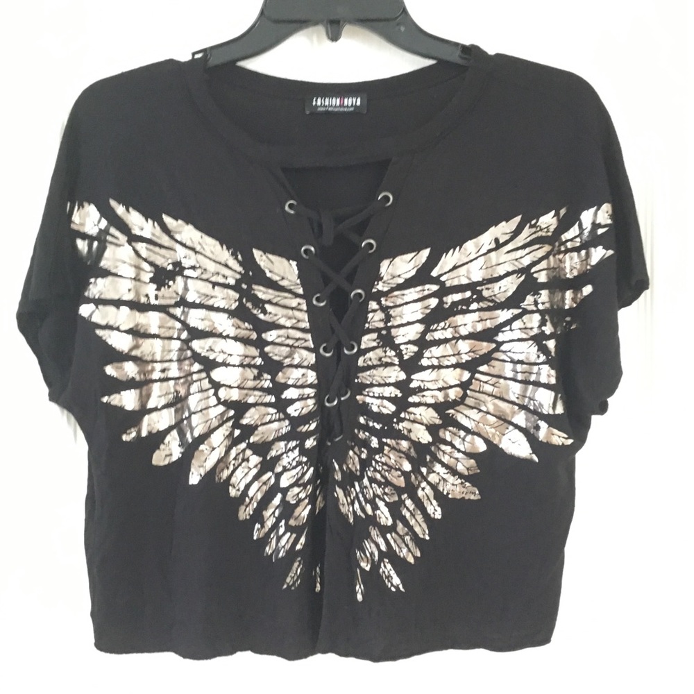 $5 for $25 - Angel wings top